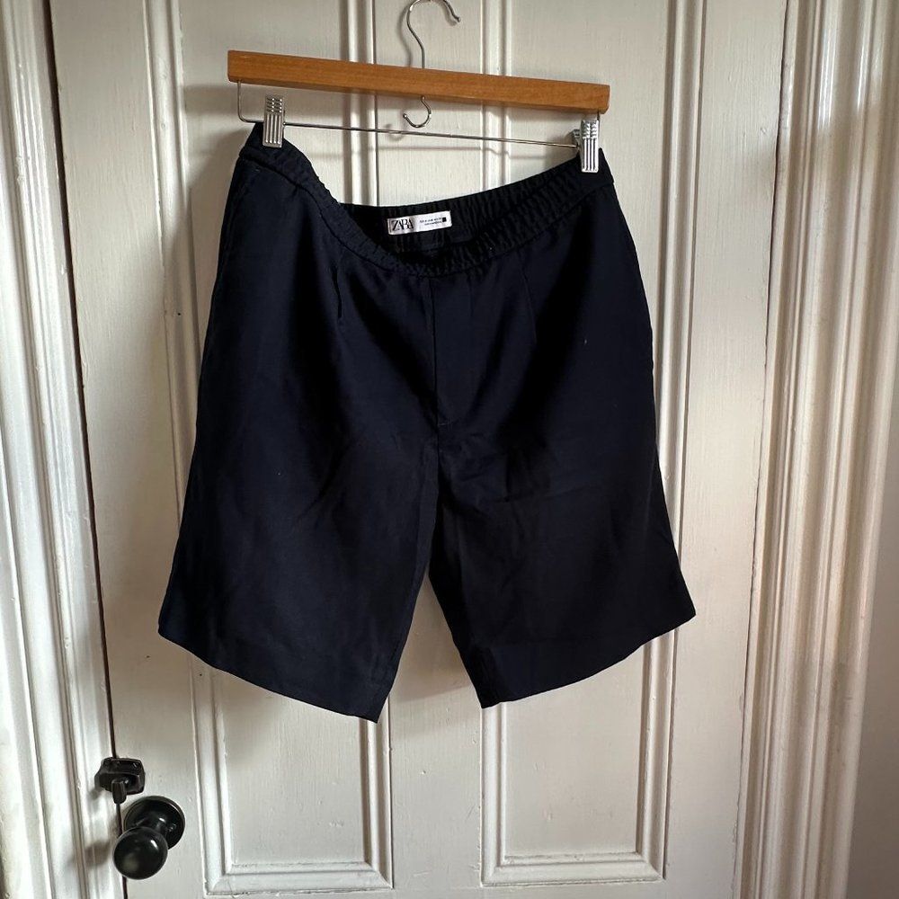 Zara Men's Shorts Size M Navy NWOT